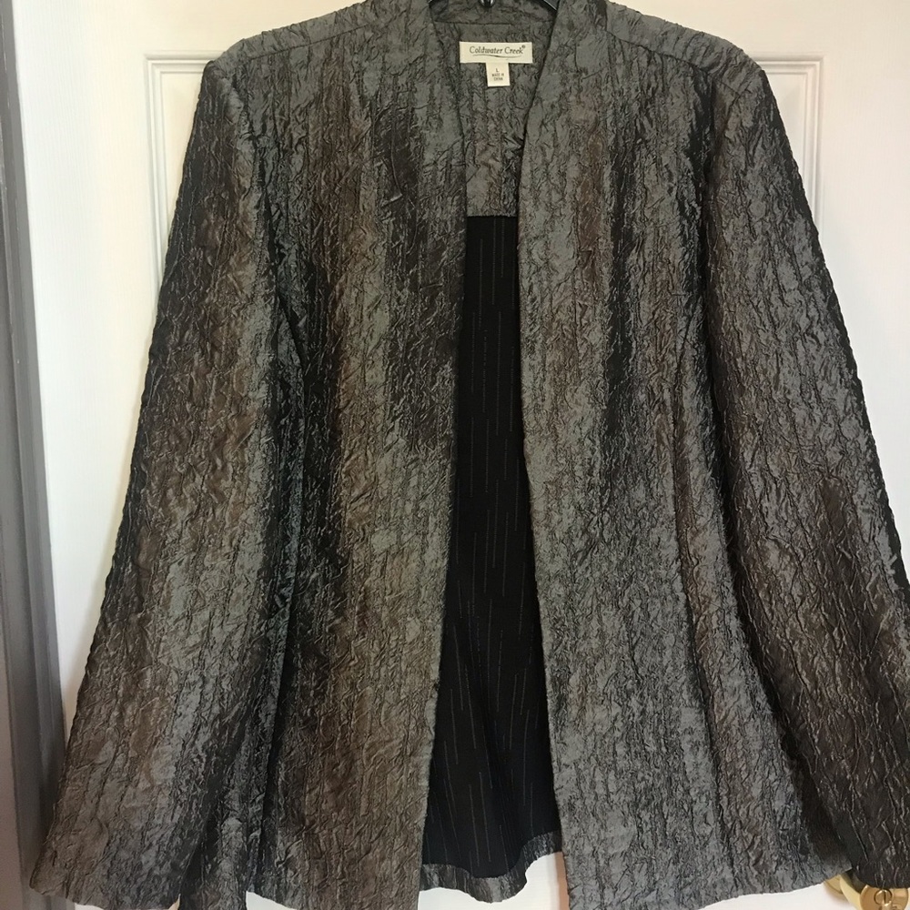 Coldwater Creek jacket Sz Lg